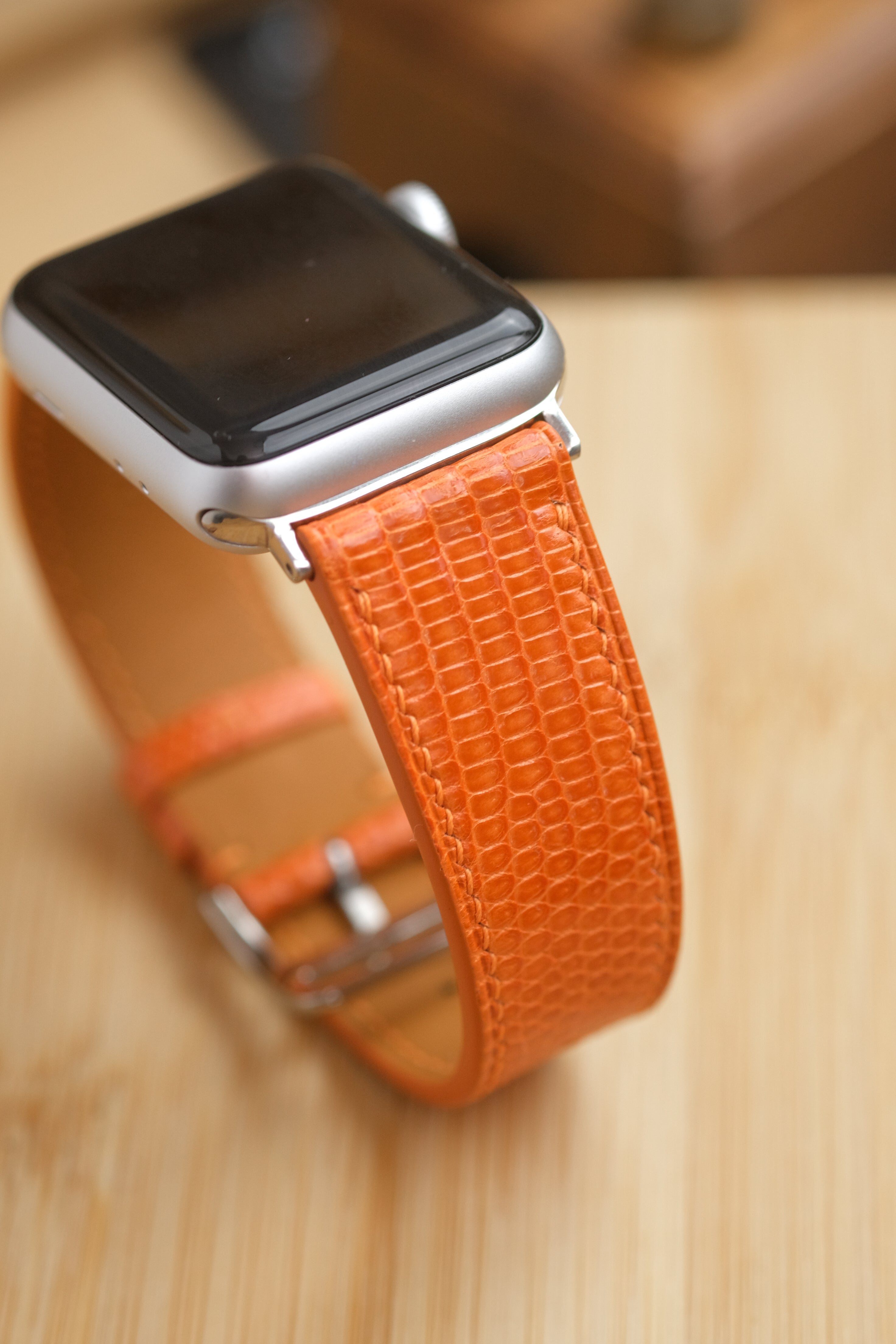 Orange Lizard Apple Watch Strap (Limited Edition)
