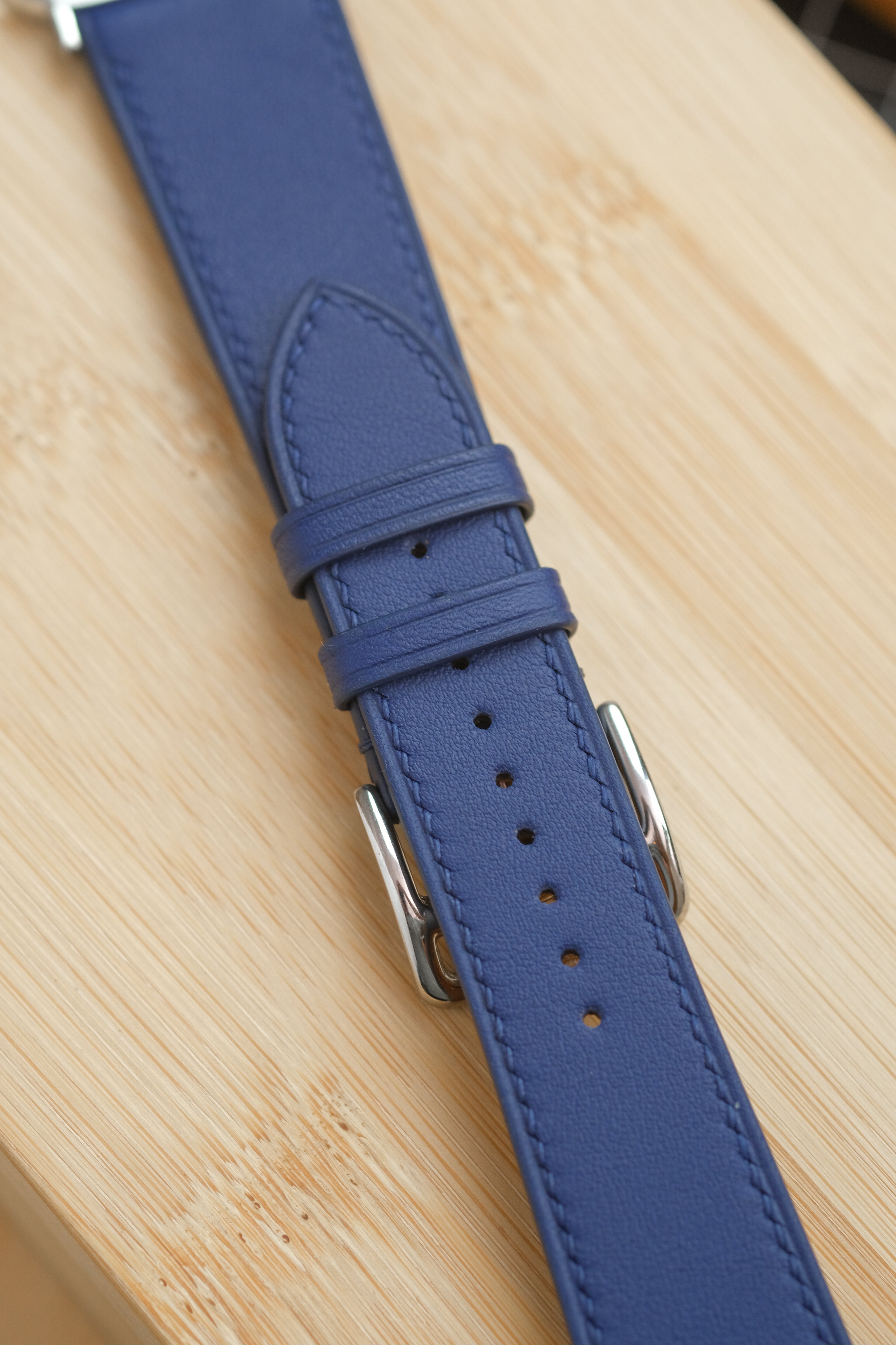 navy swift leather